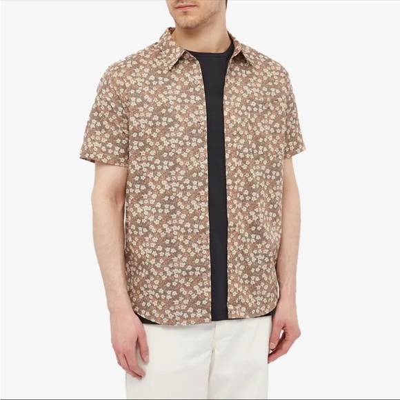 Patagonia Floral Moss Stingray Short Sleeve Shirt  2XL summer shirt BNWT - Picture 9 of 9